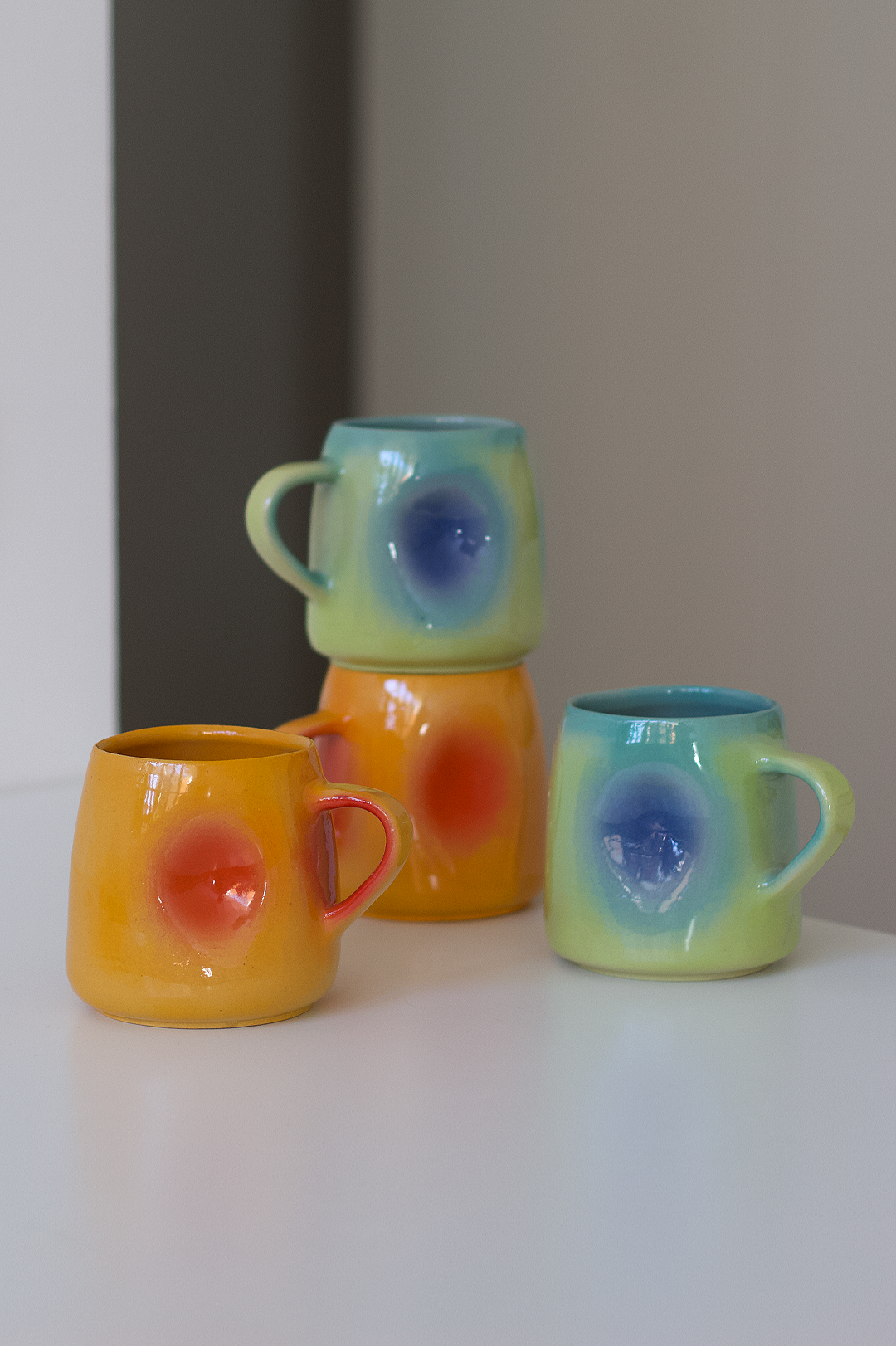 Funky Mugs Set