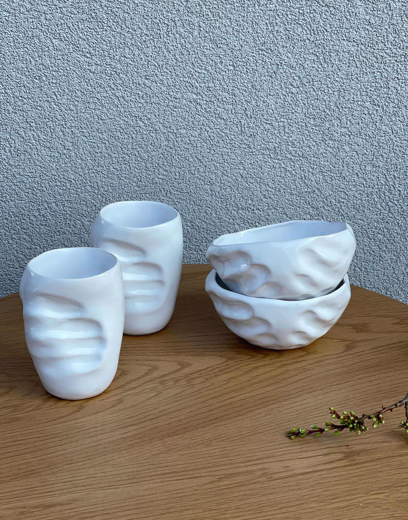 Ceramic Dishware Set, 4 items
